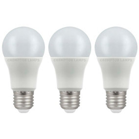 Crompton Lamps LED GLS 11W E27 Cool White Opal (75W Eqv) (3 Pack)
