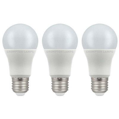 Crompton Lamps LED GLS 11W E27 Warm White Opal (75W Eqv) (3 Pack)