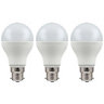 Crompton Lamps LED GLS 14W B22 Dimmable Warm White Opal (100W Eqv) (3 Pack)