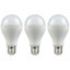 Crompton Lamps LED GLS 14W E27 Dimmable Warm White Opal (100W Eqv) (3 Pack)