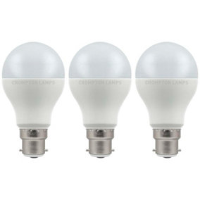 Crompton Lamps LED GLS 15W B22 Warm White Opal (100W Eqv) (3 Pack)