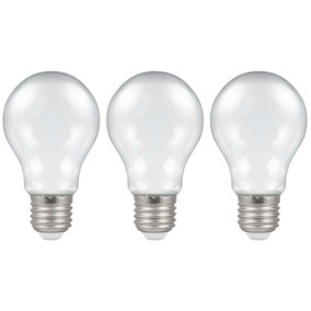 Crompton Lamps LED GLS 4.5W E27 Harlequin IP65 White (3 Pack)
