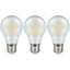Crompton Lamps LED GLS 5W E27 Dimmable Filament Pearl Warm White (40W Eqv) (3 Pack)