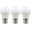 Crompton Lamps LED Golfball 5W B22 Dimmable Cool White Opal (40W Eqv) (3 Pack)