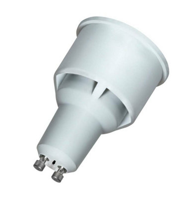 Crompton Lamps LED GU10 Bulb 4.9W Long Barrel 74mm Warm White 50W Eqv 3 Pack