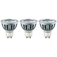 Crompton Lamps LED GU10 Bulb 5W Dimmable Warm White (3 Pack)