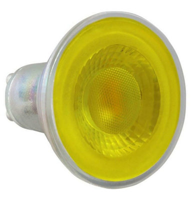Crompton Lamps LED GU10 Spotlight 4.5W Yellow (3 Pack)