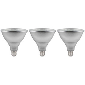 Crompton Lamps LED PAR38 Reflector 15.5W E27 Dimmable Warm White Prismatic (3 Pack)