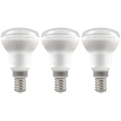 Crompton Lamps LED R39 Reflector 4.5W E14 Warm White Opal (35W Eqv) (3 Pack)