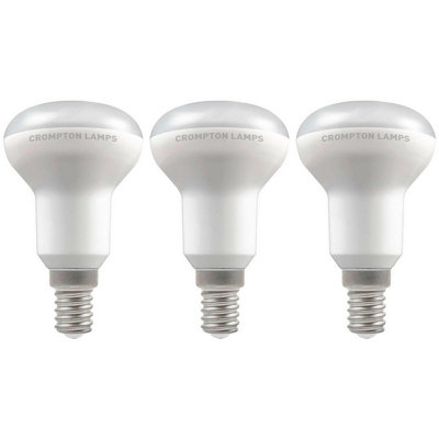Crompton Lamps LED R50 Reflector 6W E14 Warm White Opal (40W Eqv) (3 Pack)