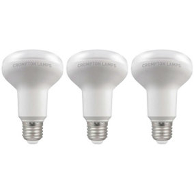 Crompton Lamps LED R80 Reflector 11W E27 (3 Pack) Warm White Opal (100W Eqv) (3 Pack)