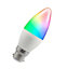 Crompton Lamps LED Smart Wifi Candle 5W B22 Dimmable Warm White + RGB Opal