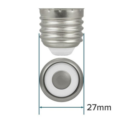 Crompton Lamps LED ST64 4.9W E27 Dimmable Spiral Filament Extra Warm White Antique Bronze (25W Eqv) (3 Pack)