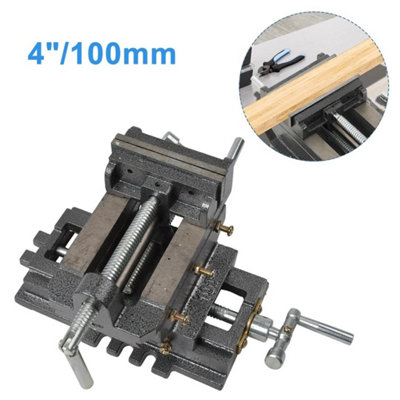 Cross Sliding Drill Press Vise 4