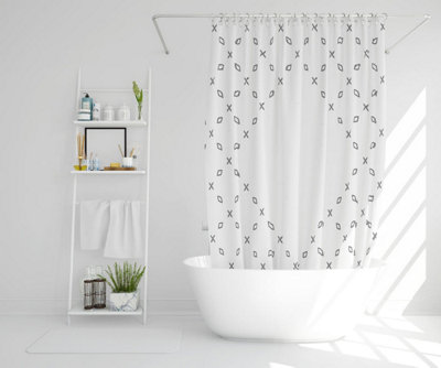 Crosses & Diamonds (Shower Curtain) / Default Title Price Comparisons | Compare The Build