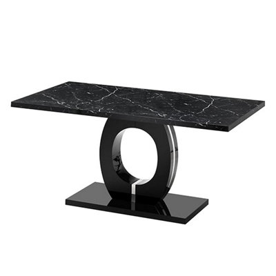 Crossley Round Glass Dining Table With Stainless Steel Legs