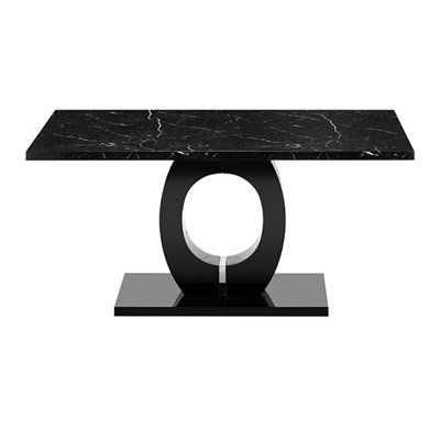 Crossley Round Glass Dining Table With Stainless Steel Legs