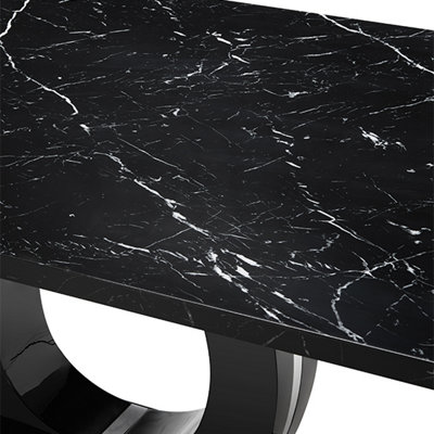 Crossley Round Glass Dining Table With Stainless Steel Legs