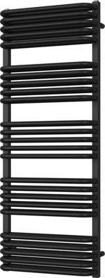 Crossmoor - Black Towel Radiator - H1269mm x W500mm