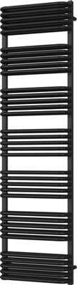 Crossmoor - Black Towel Radiator - H1800mm x W500mm