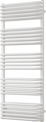 Crossmoor - White Towel Radiator - H1269mm x W500mm