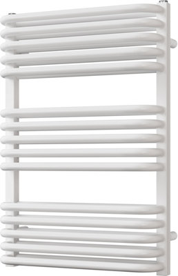 Crossmoor - White Towel Radiator - H736mm x W500mm