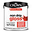 Crown 2.5L Non Drip Gloss Pure Brilliant White