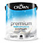 Crown 2.5L Premium Matt Emulsion Paint White