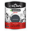 Crown Anthracite Quick Dry Gloss Interior & Exterior Grey Paint 750ml