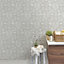 Crown Archives Woodland Wallpaper Grey M1168
