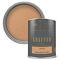 Crown Crafted Lustrous Metallic Paint Copper - 1.25L