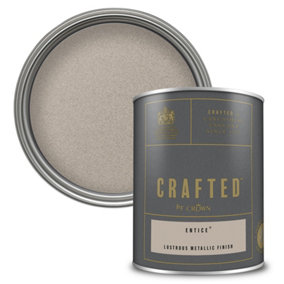 Crown Crafted Lustrous Metallic Paint Entice - 1.25L