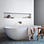 Crown Easyclean Bathroom Mid-Sheen Paint Clay White - 2.5L