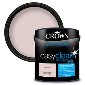 Crown Easyclean Bathroom Mid-Sheen Paint Pashmina - 2.5L