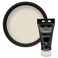 Crown Easyclean Kitchen Matt Paint Almond Cream - 40ml