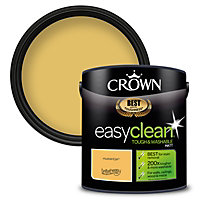Crown Easyclean Matt Paint Mustard Jar - 2.5L
