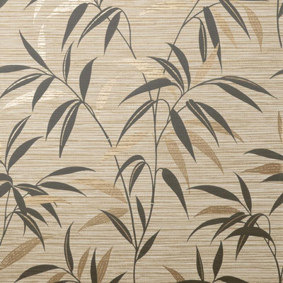 Crown M1772 Fusion Leaf Wallpaper, Natural