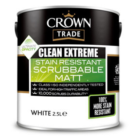 Crown Trade Clean Extreme Matt White 2.5L