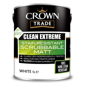 Crown Trade Clean Extreme Matt White 5L
