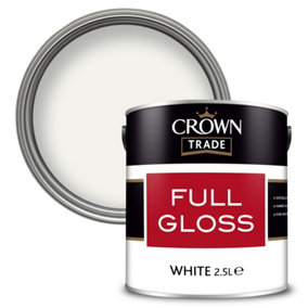 Crown Trade Full Gloss White - 2.5L