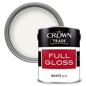 Crown Trade Full Gloss White - 5L