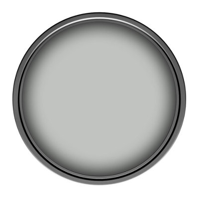 Crown Trade Vinyl Matt Walls & Ceilings Emulsion Paint Grey Cotton ...