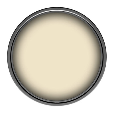 Crown Trade Vinyl Matt Walls & Ceilings Emulsion Paint Ivory (B7770U) 1L