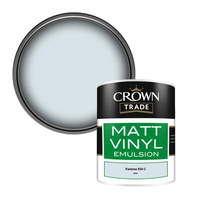 Crown Trade Vinyl Matt Walls & Ceilings Emulsion Paint Pantone 656 C ...