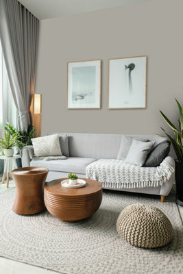 Crown Trade Vinyl Matt Walls & Ceilings Emulsion Paint Soft Grey ...