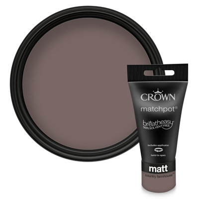 Crown Walls & Ceilings Matt Emulsion Paint Country Farmhouse - 40ml