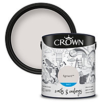Crown Walls & Ceilings Matt Emulsion Paint Figment - 2.5L