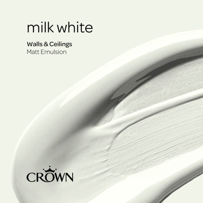 Milk White - Matt Emulsion, Walls & Ceilings, whites