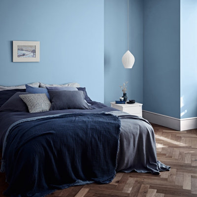 Crown Walls & Ceilings Matt Emulsion Paint Powder Blue - 5L