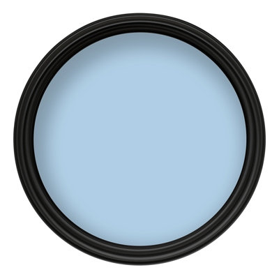 Crown Walls & Ceilings Silk Emulsion Paint Powder Blue - 2.5L